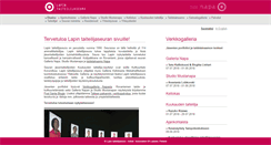 Desktop Screenshot of lapintaiteilijaseura.fi